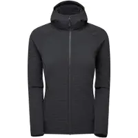 Montane F Protium Xt Hoodie, fleecepusero, naiset, musta