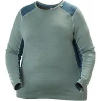 Helly Hansen Lifa Merino Midweight Crew Plus, nainen, cactus
