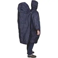 Travelsafe Sadesuoja Reppulaajennuksella, L/XL, laivastonsininen