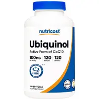Nutricost - Ubikinoli 100 mg (120 pehmeää kapselia)