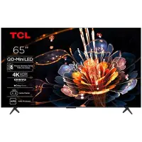 TCL C69KS 65C69KS, 165,1 cm (65), 3840 x 2160 pikseliä, QD-Mini LED, Älytelevisio, Wi-Fi, Metallinen