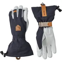 Hestra Army Leather Patrol Gauntlet, hiihtohanskat, laivasto