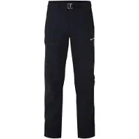 Montane Tenacity Pants Long Leg, vaellushousut pitkä lahje, miesten, musta