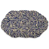 HAY Coco ovimatto 40x80 cm Swirl blue-off white
