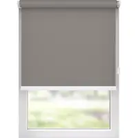 MotionBlinds Wireless Electric Black-Out Rollerblind 120x190cm - Grey