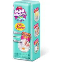 Mini Brands mini minis UV storage fridge set with magnets (77673TQ1)