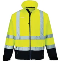 Portwest S425 Hi-Vis kontrasti Softshelltakki
