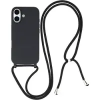 Mtp Products iPhone 17 TPU-Kotelo Rannehihnalla - Musta