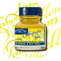 Taidepiste WN Calligraphy ink 30ml 345 Lemon yellow