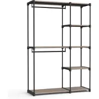 Songmics Vaatekaappi, , 43x124x182 cm, Taupe