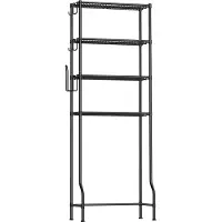 Songmics Hylly , 176 x 63 x 30 cm, musta