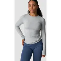 ICANIWILL Define Seamless Long Sleeve Light Grey