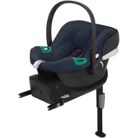 Cybex Aton B2 i-Size turvakaukalo ja telakka Bay Blue
