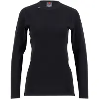 Ulvang Women's Comfort 200 Round Neck Black/Black Kerrasto yläosat XL