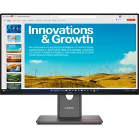 Lenovo ThinkVision P24QD-40 23.8" QHD, IPS -näyttö, USB-C hub, HDR, 120Hz