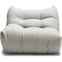 Decotique Mono Modulaarinen Sohva Vasen - Moduulisohvat Silmukkanukkakangas Steam White - 11103110