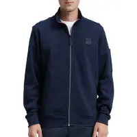 Tom Tailor Detailed Stand-Up Jacket - Navy - L