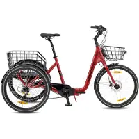 Monty Trike Rocket 1e 24´´ Sunrace 2026 Sähköpyörä