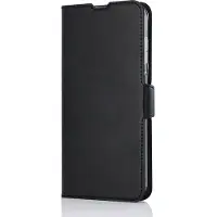 Wave Book Case suojakotelo Samsung Galaxy S25 Fe 5G Musta