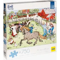 Emil I Lönneberga Peliko Vaahteramäen Eemeli Palapeli 750