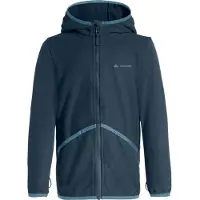 Vaude Kids Pulex Hooded Jacket, fleecetakki, tummansininen