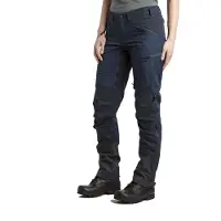 Lundhags Women's Makke Pant Short Light Navy/Deep Blue 34 Short
