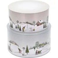 Pillivuyt Vinter Keksipurkkisarja, arctic ice / woodrose