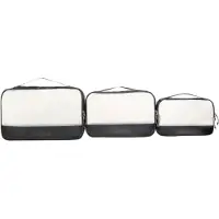 Tatonka Mesh Bag Set III, pakkauspussi, musta, 3 kpl.