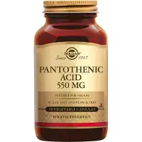Solgar Pantothenic Acid 550 mg Vegetable Capsules 50 kpl