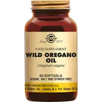 Solgar Oreganoöljy (Wild Oregano Oil), 60 softgelkapselia