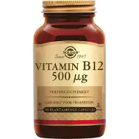 Solgar B12-vitamiini, 500 mcg - 50 kapselia