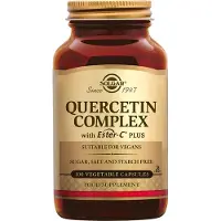 Solgar , Quercetin Complex with Ester-C Plus, 100 Vegetable Kapsulia