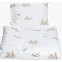 Mini Dreams MiniDreams Pussilakanasetti Pinnasänky 100x130 Bunny, Valkoinen