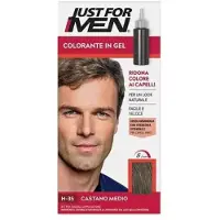 Just for men H35 keskiruskea hiusvri 60 ml