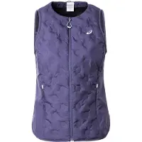 Asics Nagino Run Padded Gilet Women Indigo Fog - L