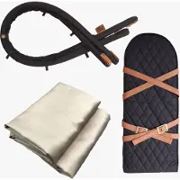 Sleepbag Lisätarvikesetti, Black/Brown