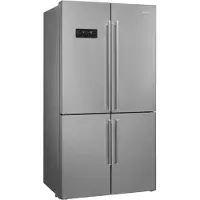 Smeg French Door jääkaappipakastin 92 cm, ruostumaton teräs