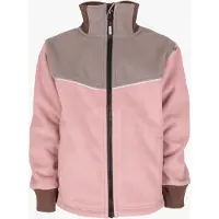 Lindberg Stormy Tuulenpitävä Fleecetakki, Harmaa/Blush, 160