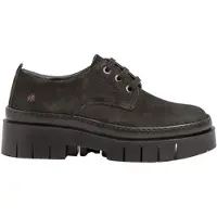 Art for woman. 119521301003_001 Leather Shoes 1952 Amberes black (37), 3 to 5 cm, Laces, Casual