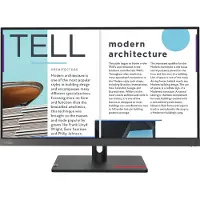 Lenovo Näyttö - - S25e-30 - 15,6 tuumaa - 1366 x 768 - HDMI - 5 ms