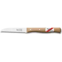 Robert Herder serrated vegetable knife stainless, beech