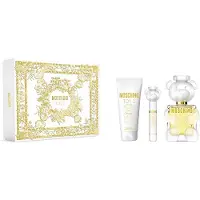 Moschino Toy 2 naisten lahjasetti parfyymivesi 100 ml + tuoksuva vartalomaito 100 ml + matkasuihke 10 ml