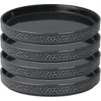 Vargen & Thor - Servisen C Lautanen 17,2 cm 4 kpl Antrasiitti