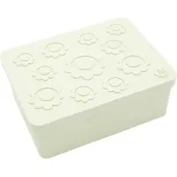 Blafre - Kukka Eväsrasia 3 lokeroa 19x14x7 cm Beige