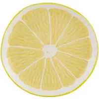 Bordallo Pinheiro - Citron Lautanen 22 cm Sitruunankeltainen