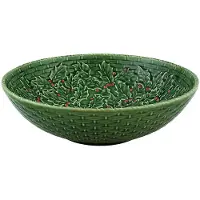 Bordallo Pinheiro - Holly Kulho 35,5 cm Vihreä