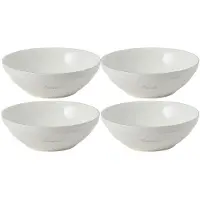 Lexington - Icons Kulho 15,5 cm 4 kpl Valkoinen/Beige