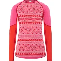 Kari Traa Women's Malia Long Sleeve Bright Pink Kerrasto yläosat L