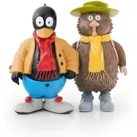 Flåklypa Figuurisetti Ludvig & Solan 10 cm