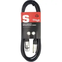 Stagg Äänikaapeli XLR/m - XLR/F 3m